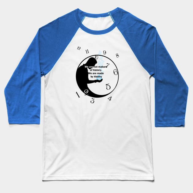 quotes inspirational Baseball T-Shirt by ART&LINES